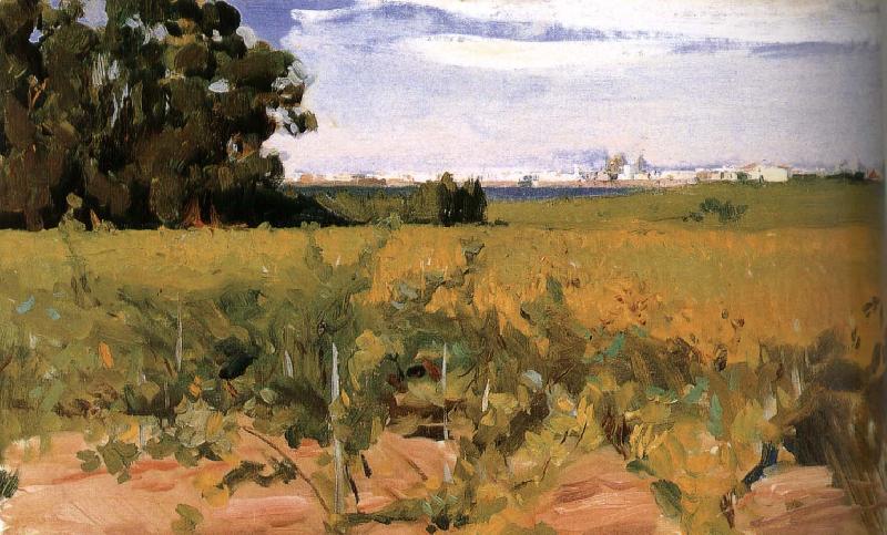 Joaquin Sorolla Near Seville